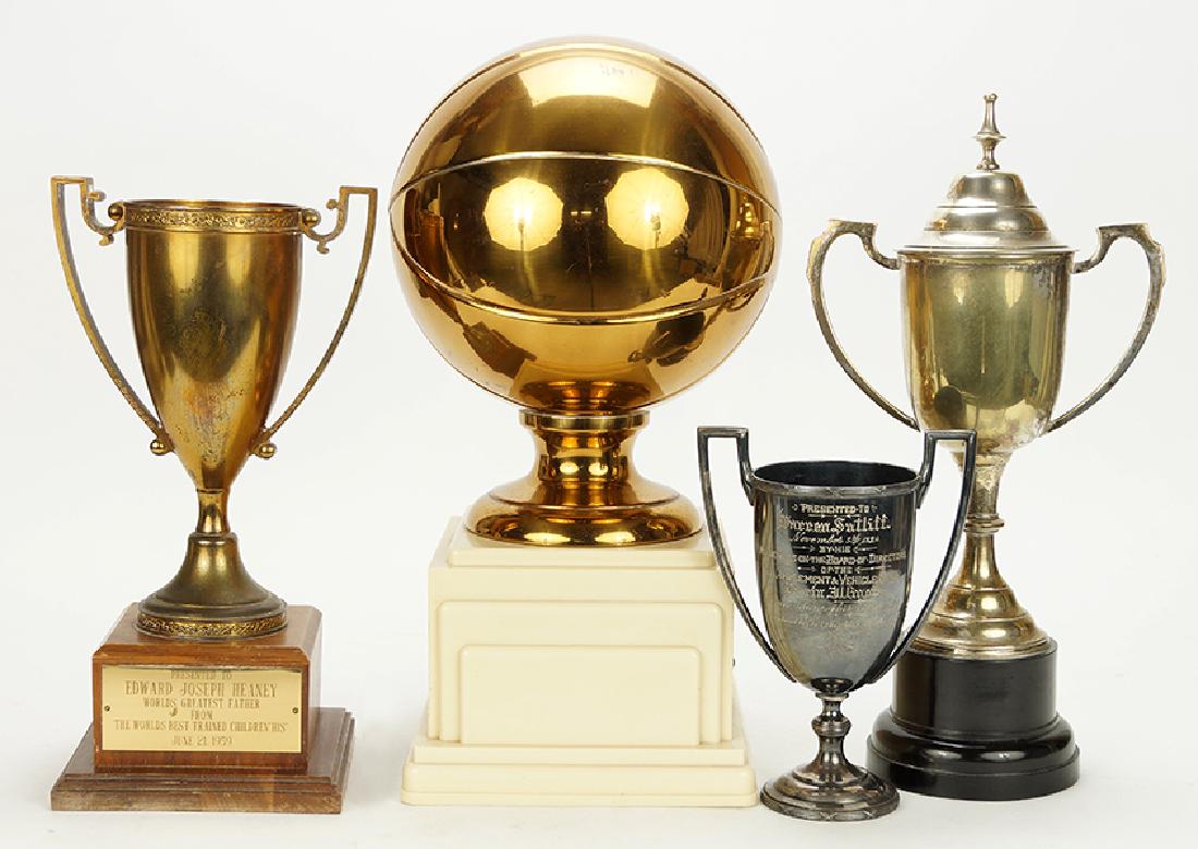 Group of Vintage Trophies. (1 of 1)