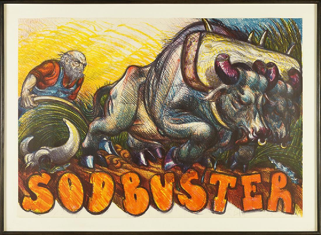 Luis Jimenez (American, 1940-2006) Sodbuster. (1 of 1)