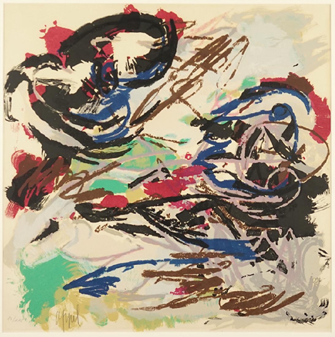 Karel Appel (Dutch, 1921-2006) From 'Paysages Humains'. (1 of 6)