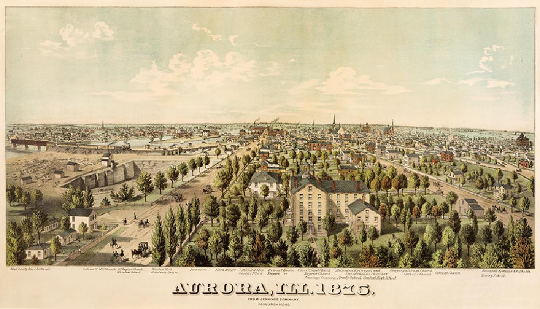 George L. Richards (19th Century) Aurora, Illinois (1 of 2)