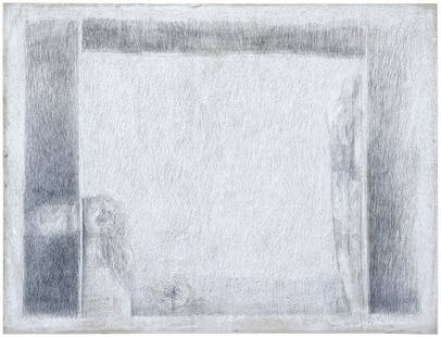 Ruggero Savinio (Italian, B. 1934) Untitled.: Ruggero Savinio (Italian, B. 1934) Untitled. Pencil drawing, signed lower right and dated '67, unframed 19.75" x 25.75"