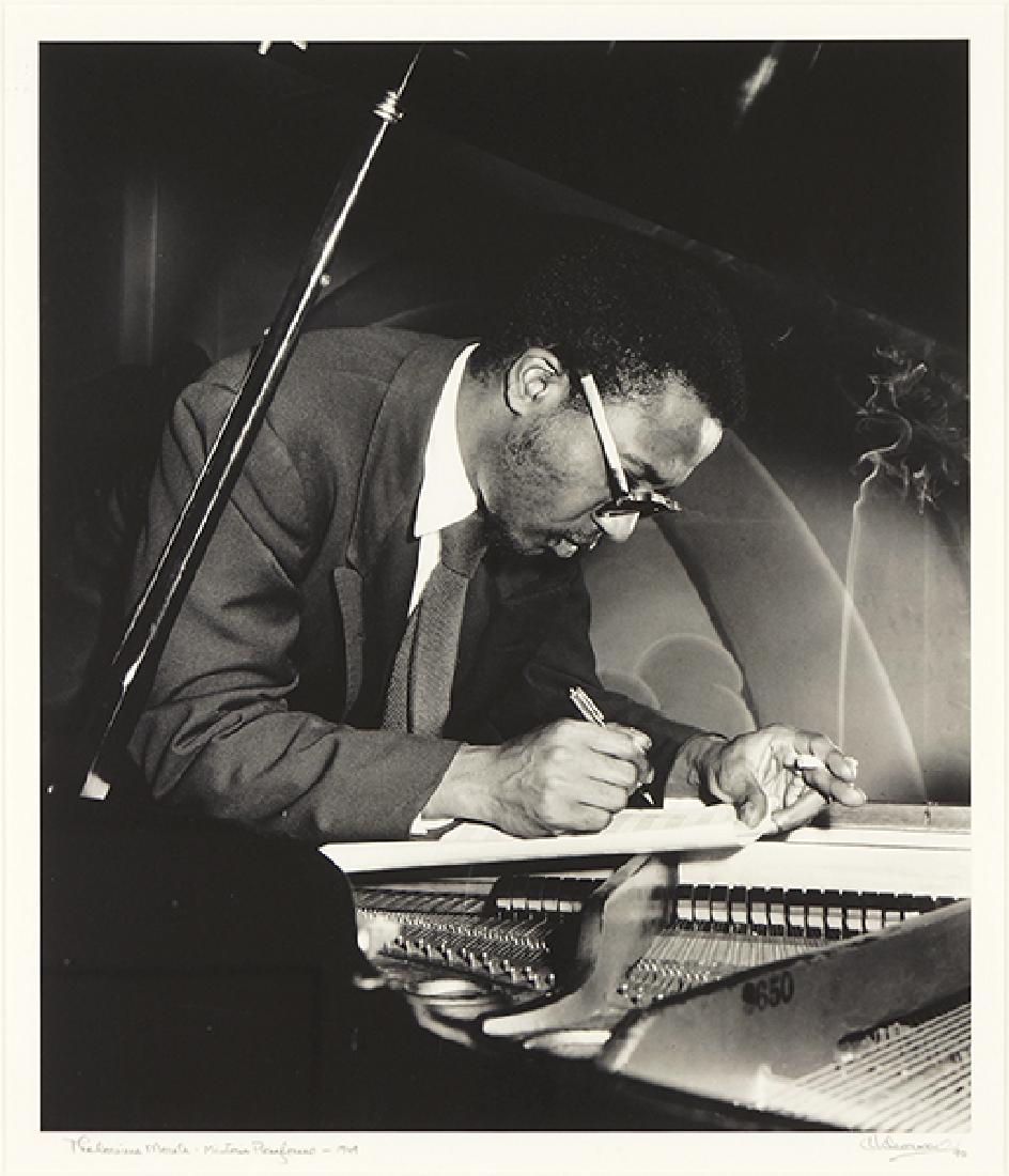 Herman Leonard (American, 1923-2010) Thelonius Monk - (1 of 1)