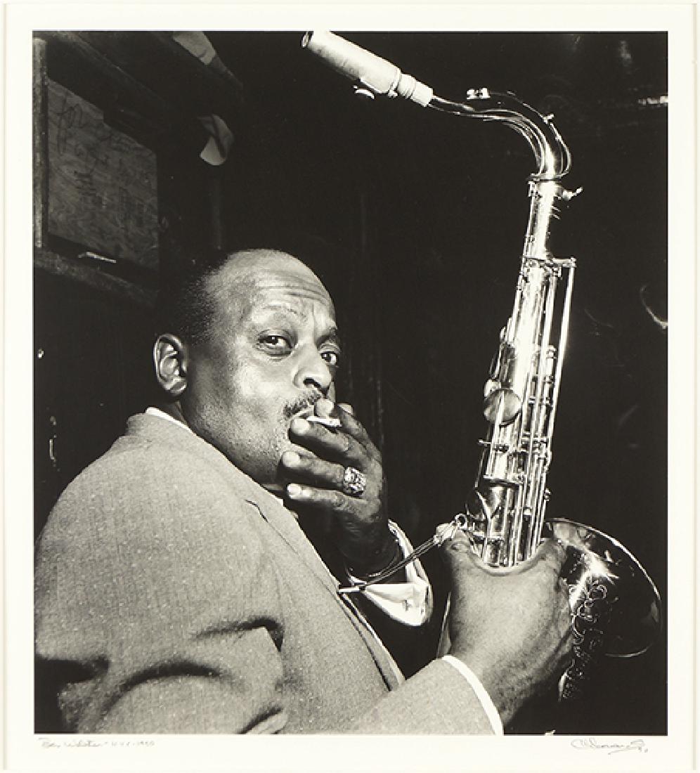Herman Leonard (American, 1923-2010) Ben Webster, NYC. (1 of 1)