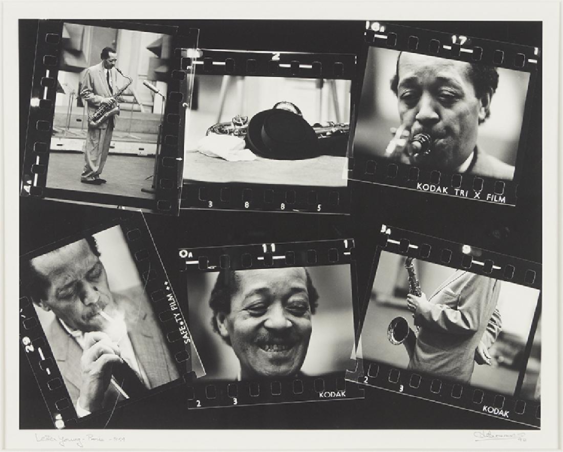 Herman Leonard (American, 1923-2010) Lester Young, (1 of 1)