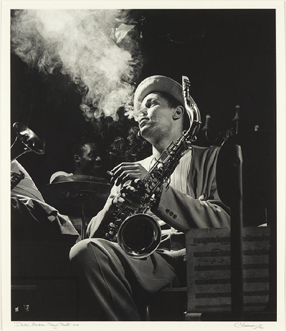 Herman Leonard (American, 1923-2010) Dexter Gordon - (1 of 1)