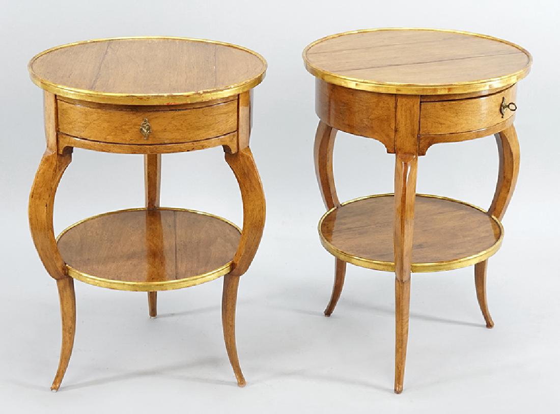 A Pair of Dessin Fournir Side Tables. (1 of 1)