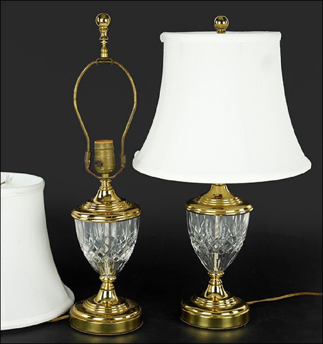 A Pair of Waterford Table Lamps. (1 of 1)