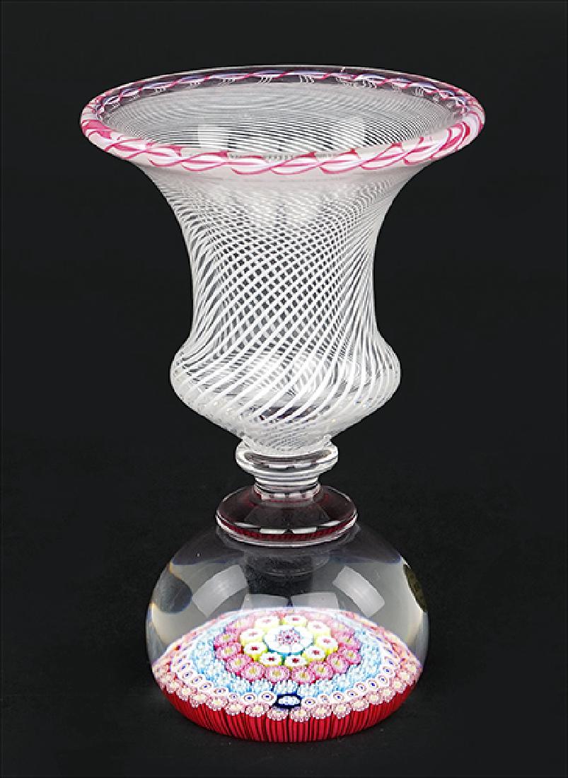 A Saint Louis Paperweight Vase. (1 of 1)