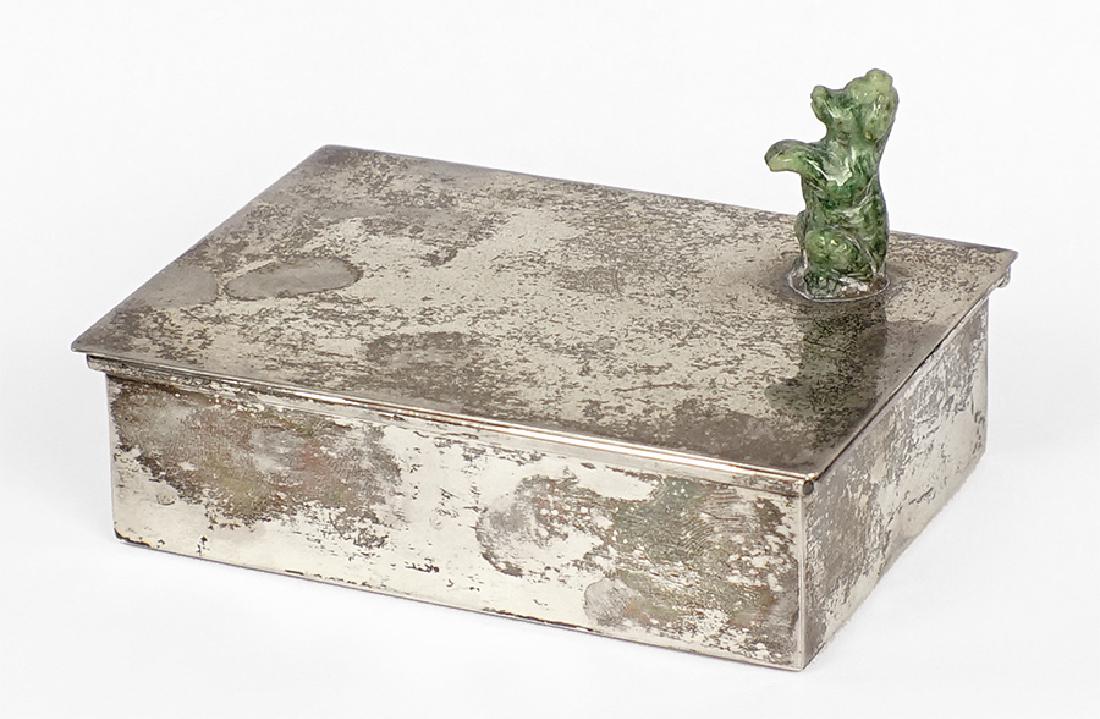 A Cartier Sterling Silver Box. (1 of 1)