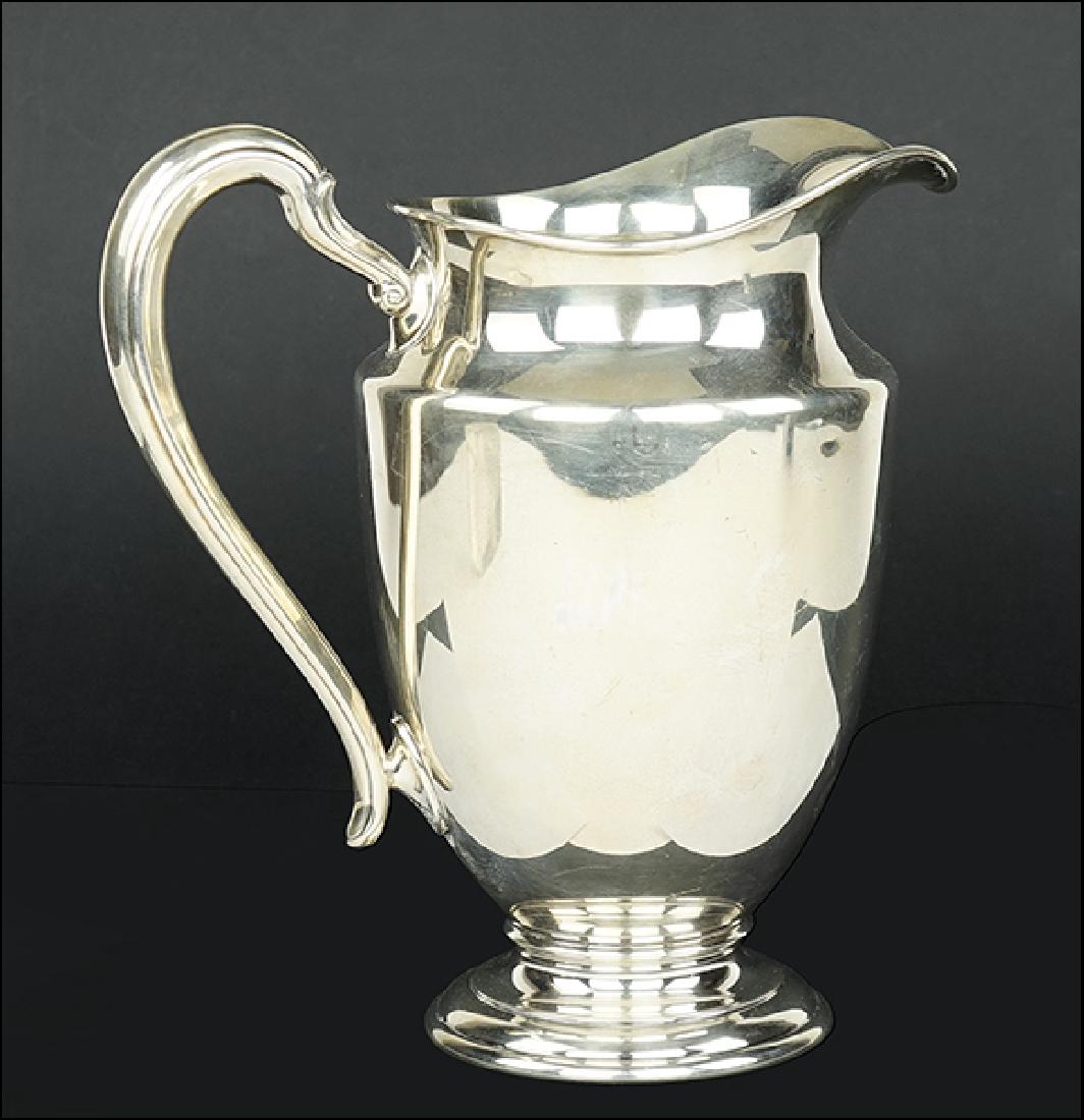 An International Sterling Silver Water PItcher. (1 of 1)