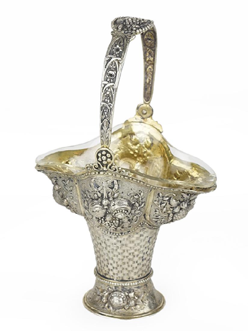 A German .800 Silver Basket. (1 of 1)