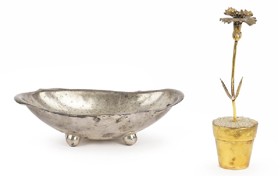 A Tiffany & Company Makers Sterling Silver Flower. (1 of 1)