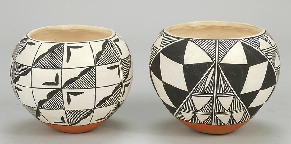 A. Ramirez (American, 20th Century) Two Acoma Pottery (1 of 1)