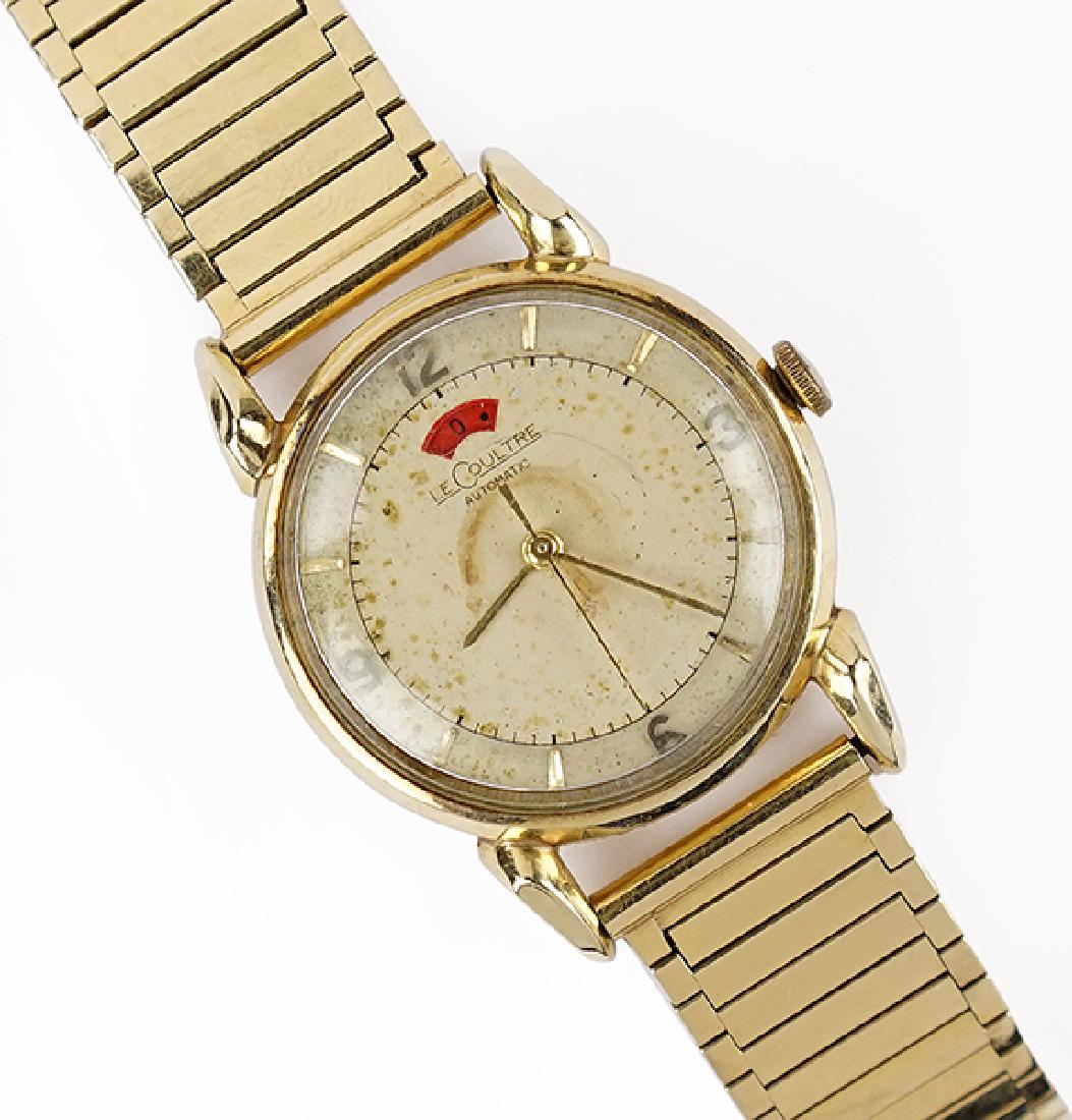 A LeCoultre 14 Karat Yellow Gold Man's Watch. (1 of 1)