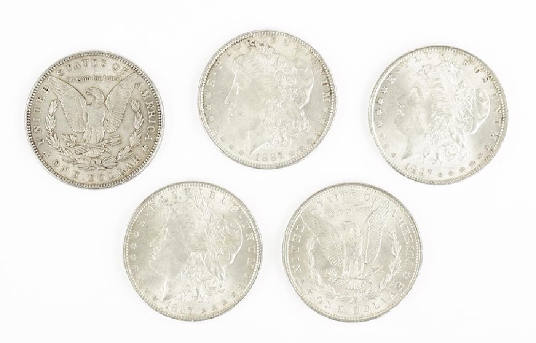 Collection of Morgan Silver Dollars. (1 of 1)