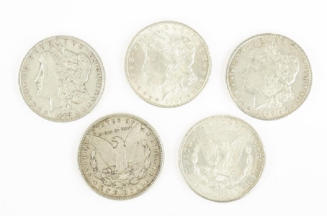 Collection of Morgan Silver Dollars. (1 of 1)