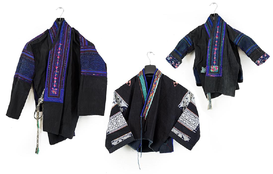 Two Chinese Miao Culture Embroidered Ladies' Jackets. (1 of 1)