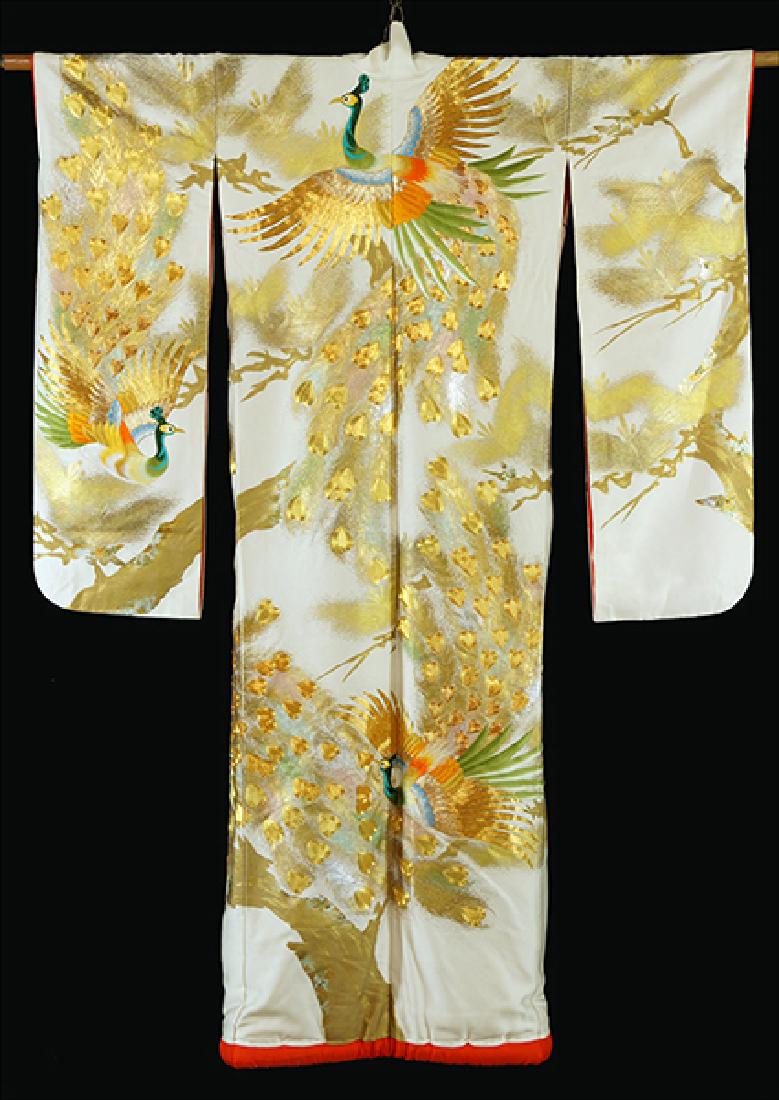 A Japanese Wedding Kimono. (1 of 2)