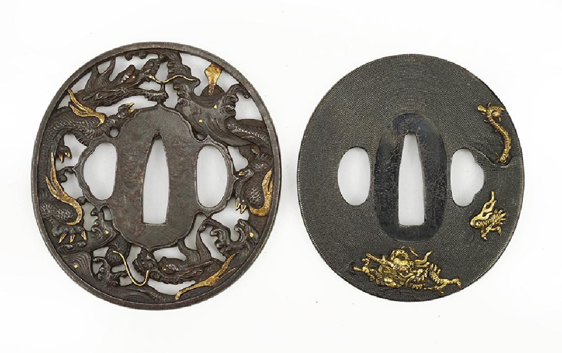 Two Japanese Tsuba. (1 of 1)