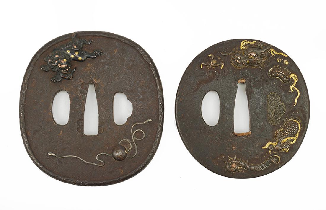 Two Japanese Tsuba. (1 of 1)