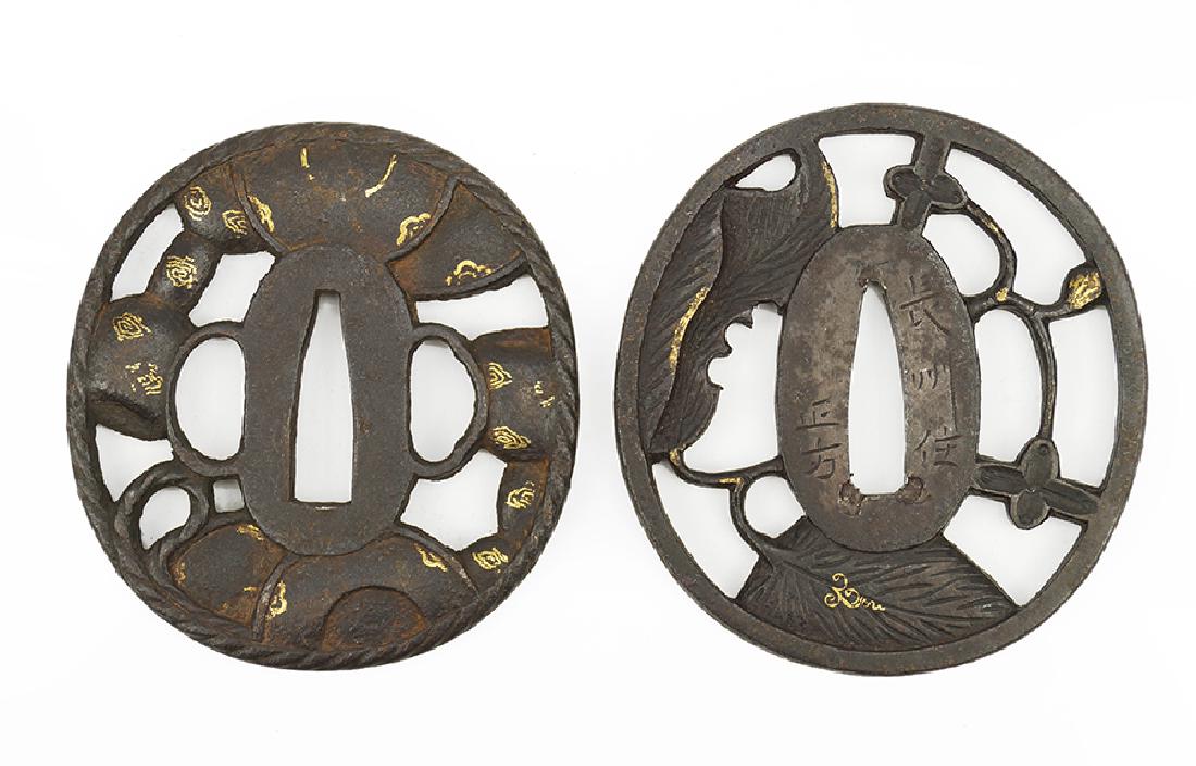 Two Japanese Tsuba. (1 of 1)