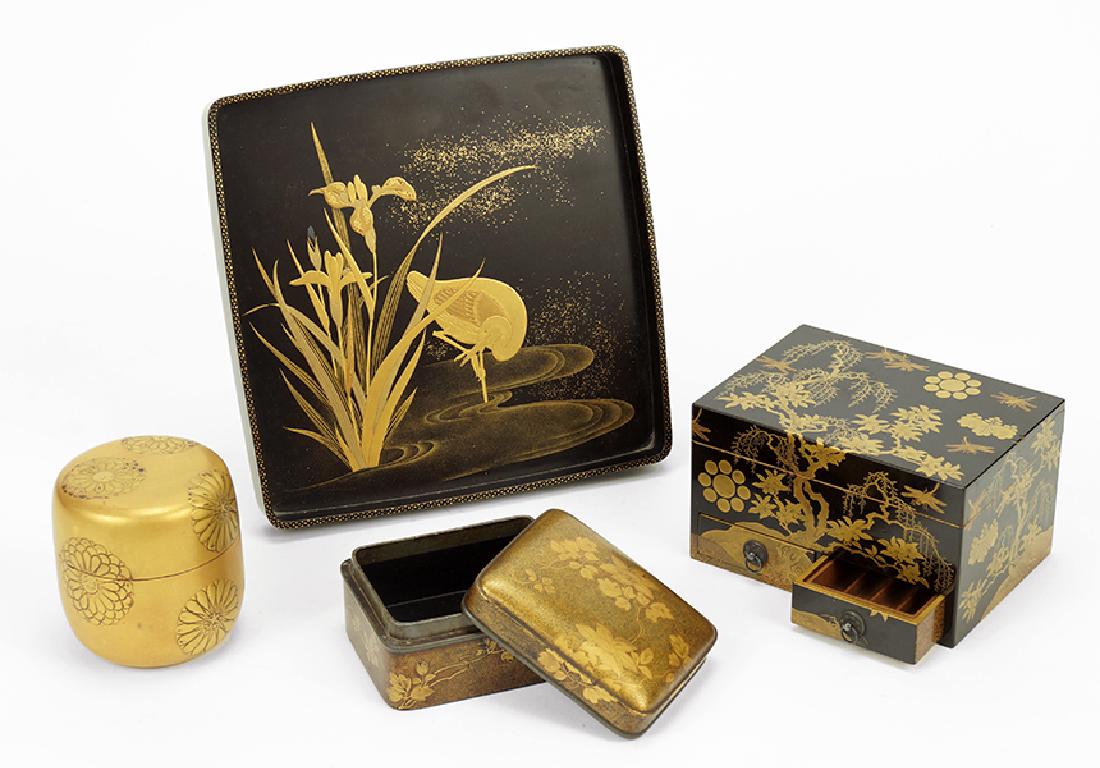 A Collection of Lacquerware. (1 of 6)