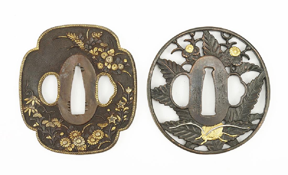 Two Japanese Tsuba. (1 of 1)