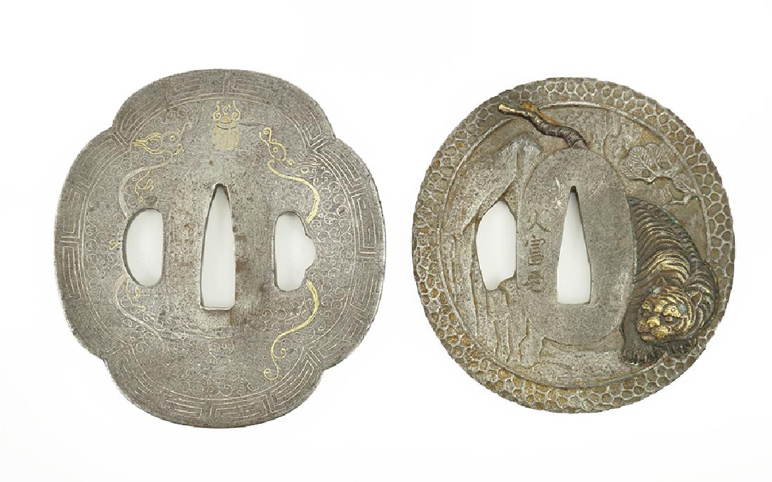 Two Japanese Tsuba. (1 of 1)