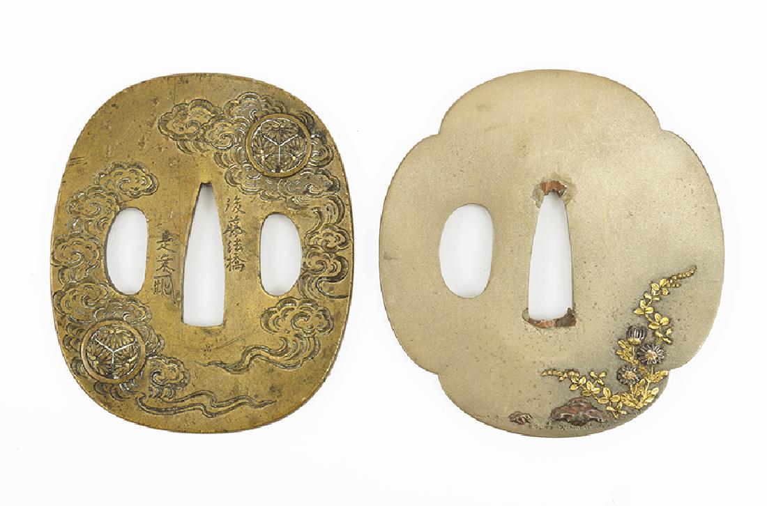 Two Japanese Tsuba. (1 of 1)