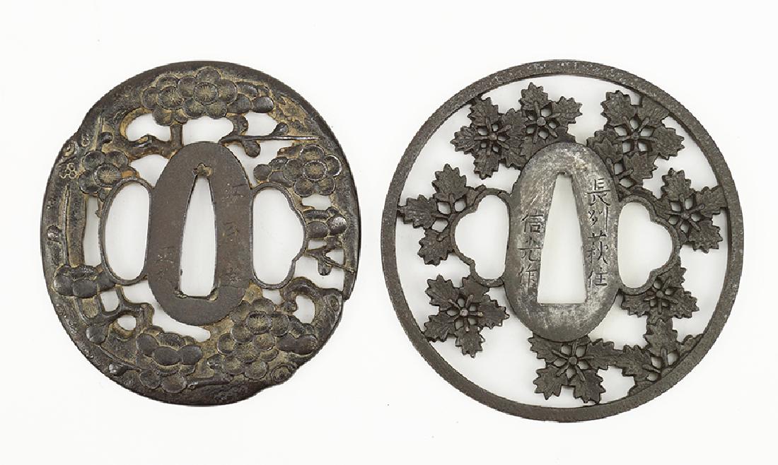 Two Japanese Tsuba. (1 of 1)