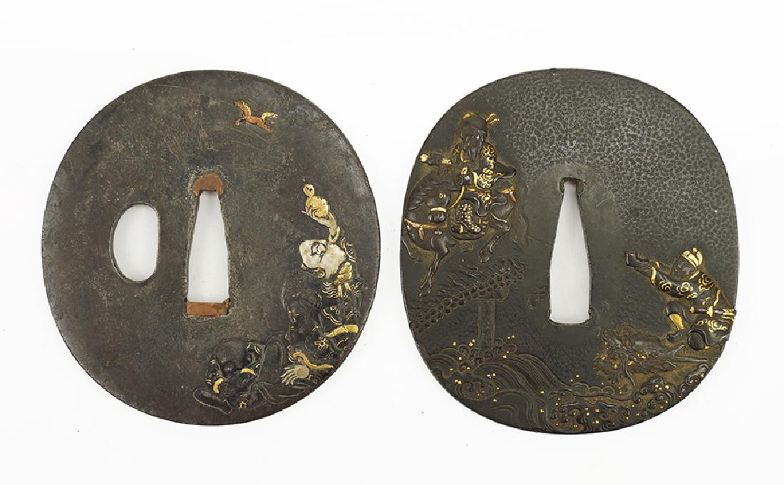 Two Japanese Tsuba. (1 of 1)