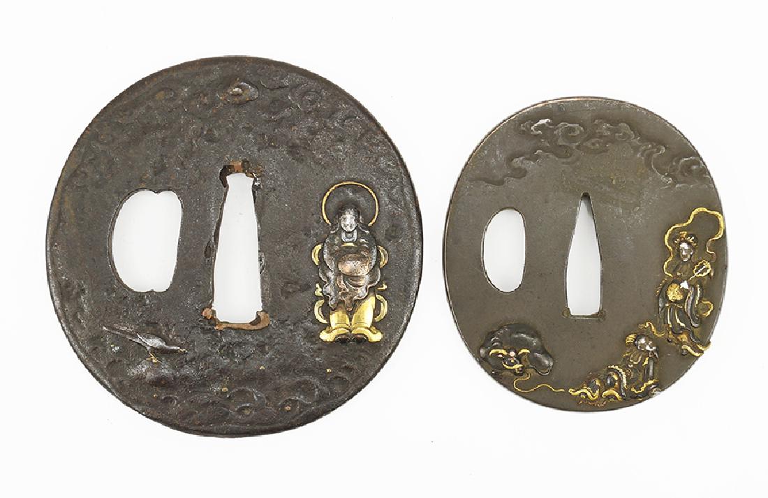 Two Japanese Tsuba. (1 of 1)