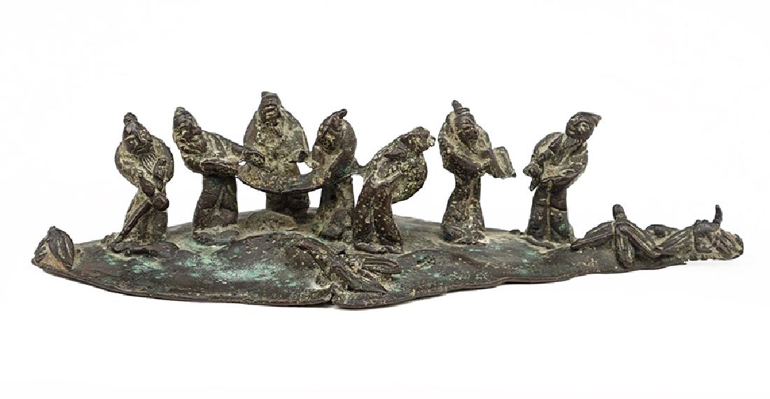 A Bronze Figure. (1 of 1)