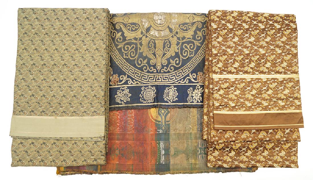 Two Meiji Period Brocade Obis. (1 of 1)