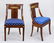 A Set of Four French Chairs.