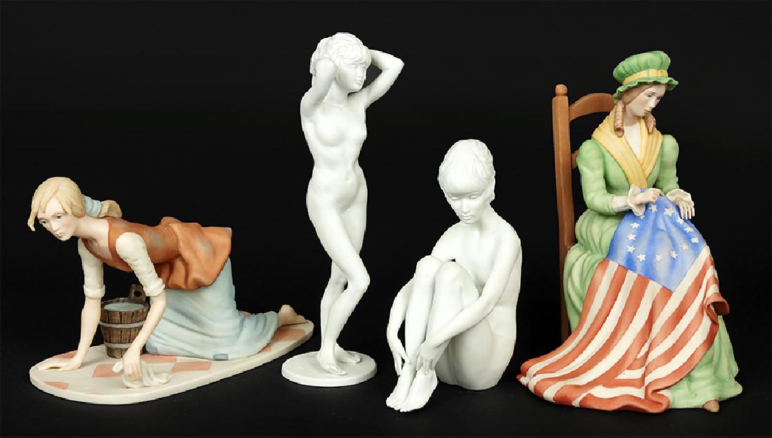 A Collection of Porcelain Figures. (1 of 1)
