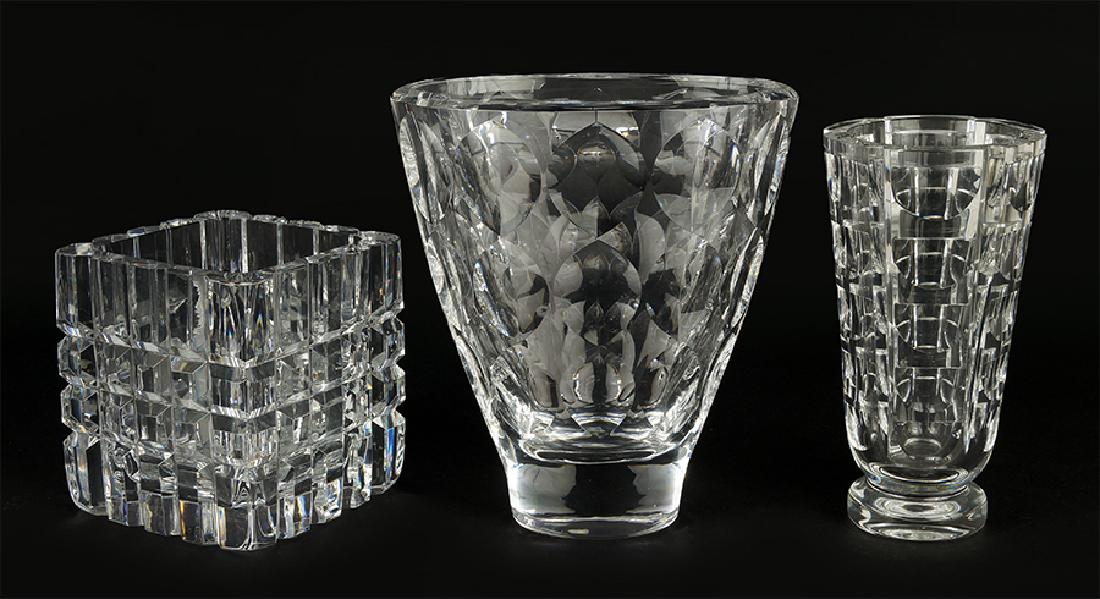 Three Pieces Of Orrefors Crystal. (1 of 1)