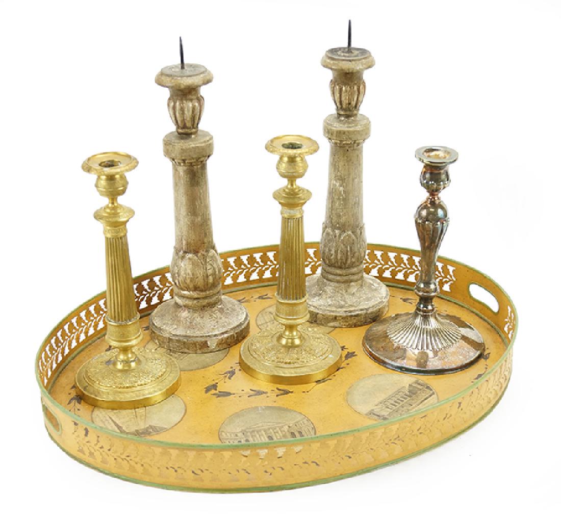 A Tole Gallery Tray. (1 of 1)