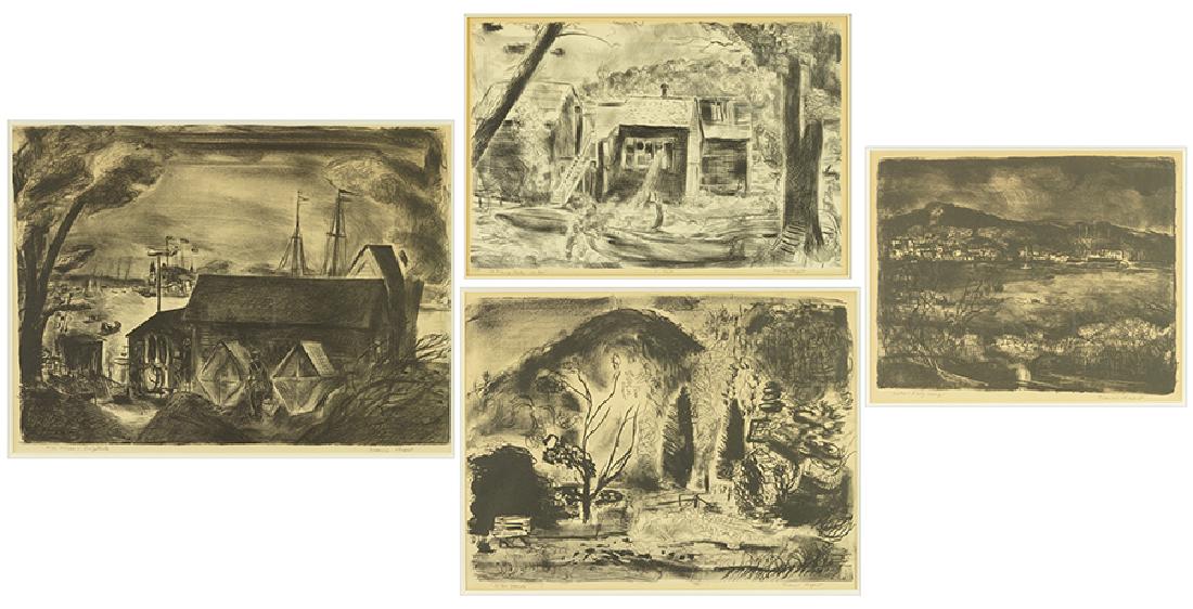 Francis Chapin (American, 1899-1965) Four Lithographs. (1 of 1)