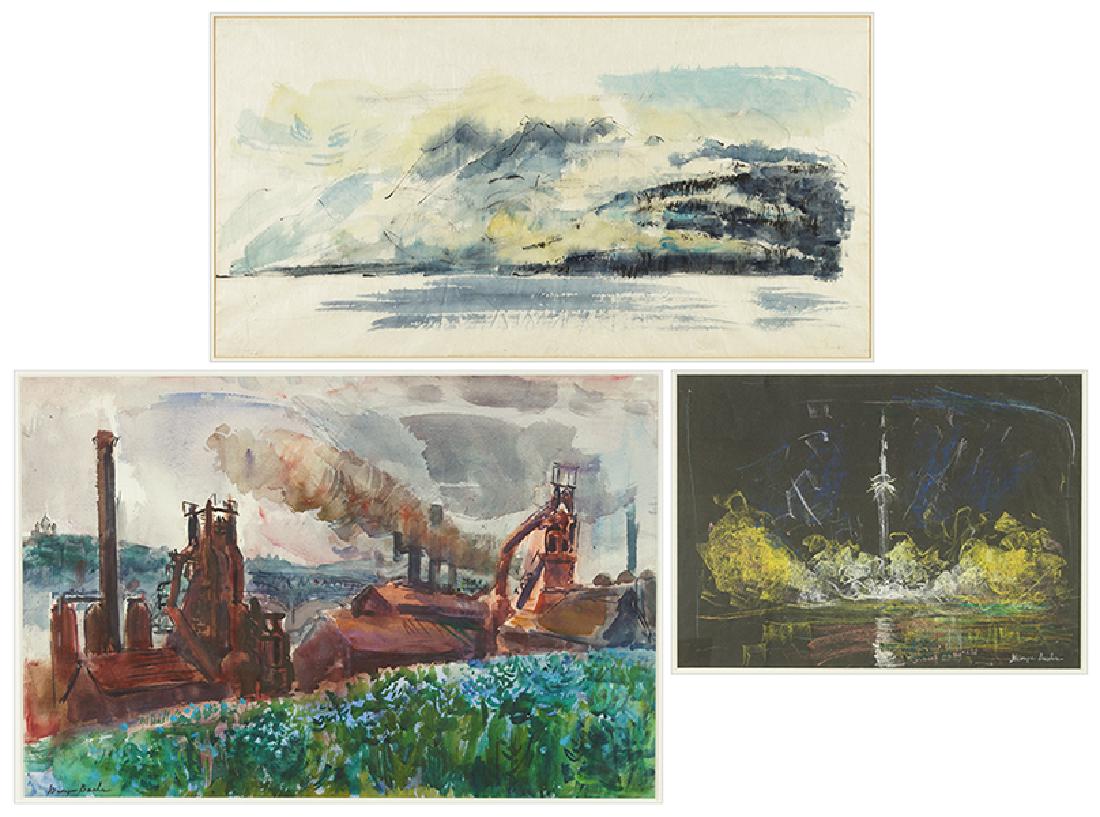 George Buehr (American, 1905-1983) Three Works. (1 of 1)