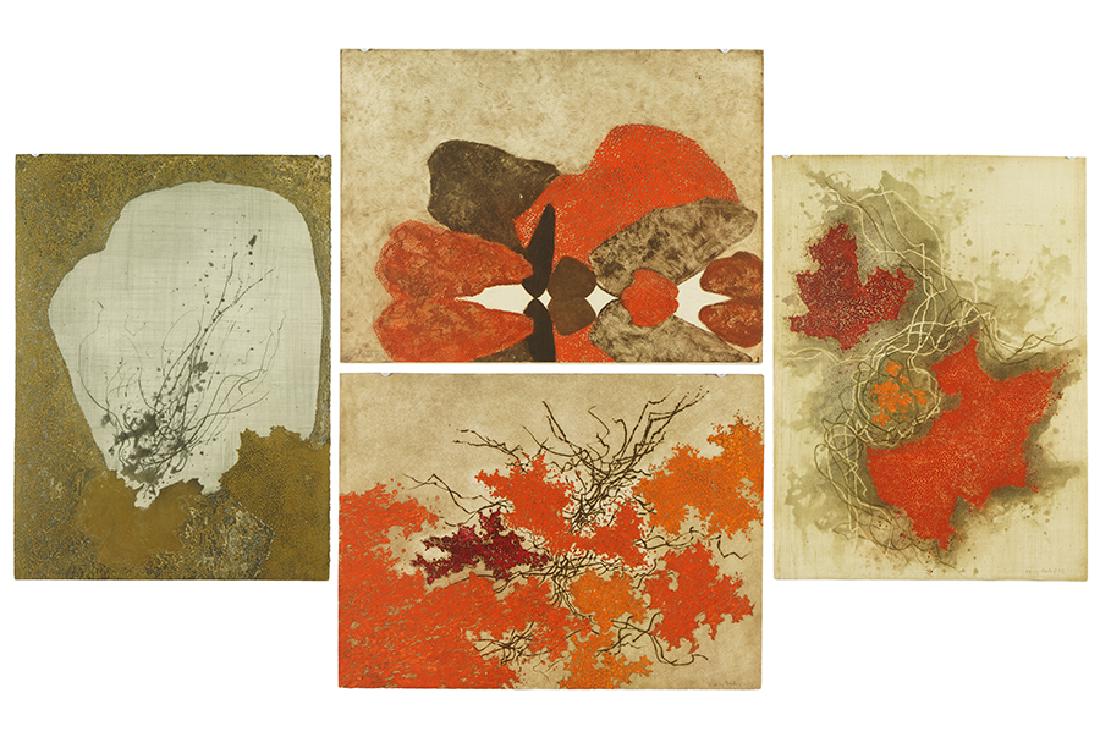 Yannick Ballif (French, 1927-2009) Four Color Relief (1 of 1)