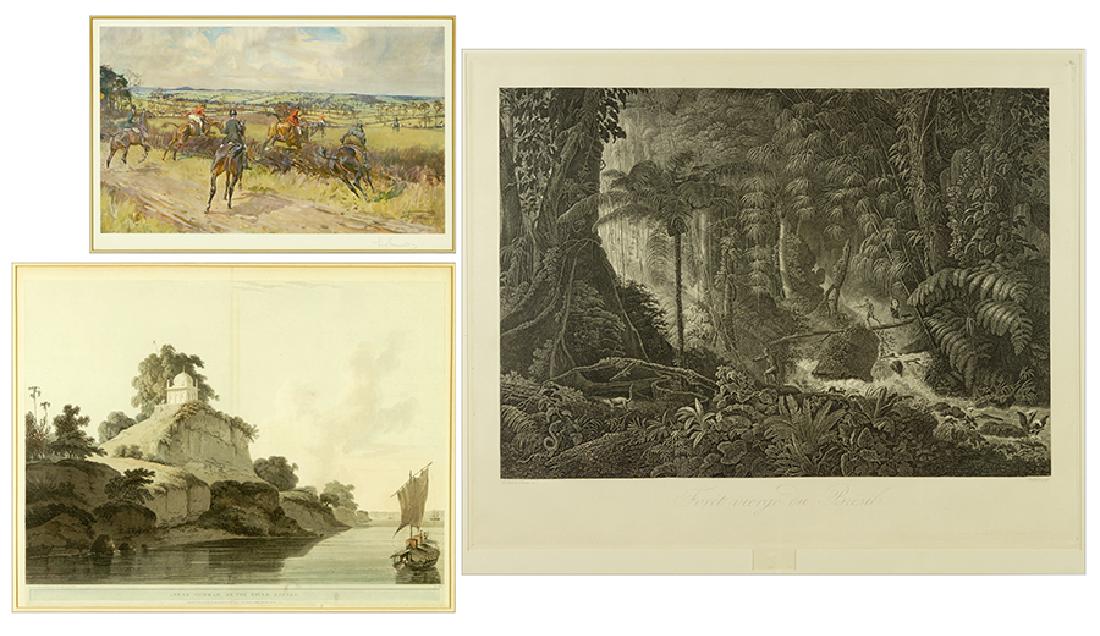 After Lionel Edwards (British, 1878-1966) Fox Hunt: The (1 of 7)