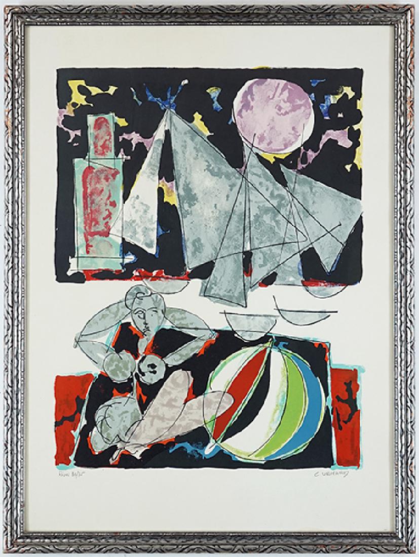 Claude Vernard (French 1913-1999) Rives. (1 of 1)