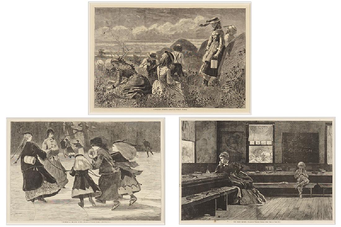 After Winslow Homer (American, 1836-1910) Three Wood (1 of 1)