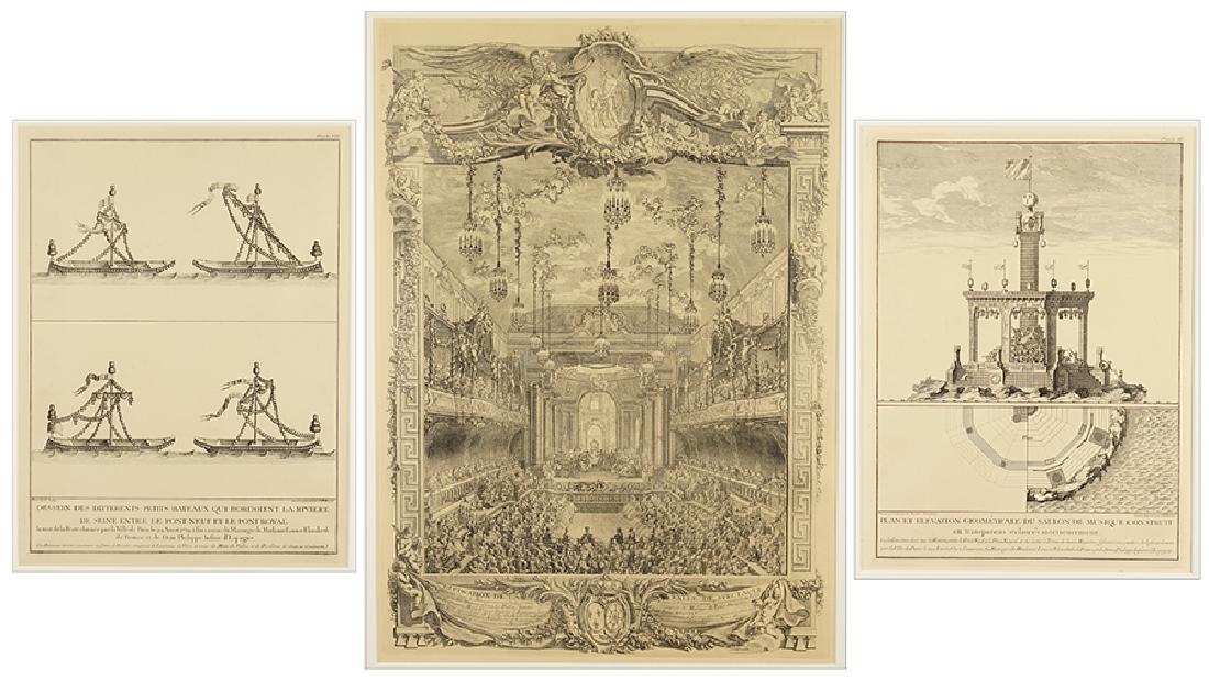 Jacques-Francois Blondel (French, 1705-1774) Two (1 of 6)