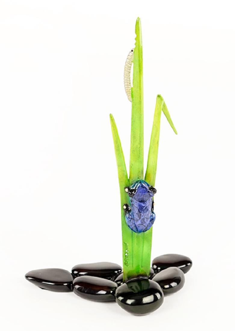 Tim Cotterill (British, 1950) Frog and Caterpillar. (1 of 2)