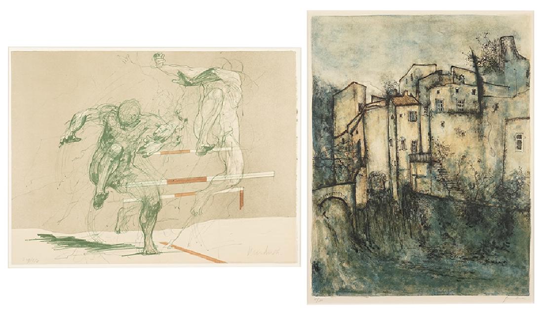 Bernard Gantner (French, B. 1928) Vieilles Maisons. (1 of 1)