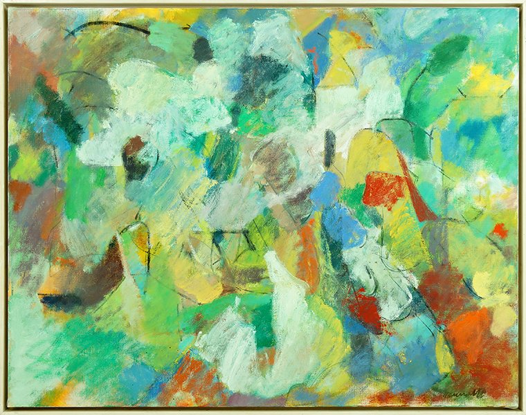 Paul Russotto (American, B. 1944) Gian-Luca's Garden. (1 of 4)