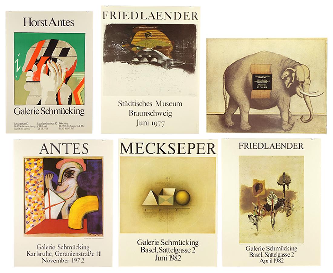 A Collection of Six German Posters. (1 of 1)