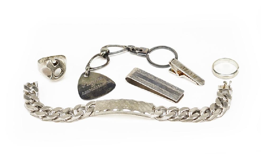 A Collection of Sterling Silver Jewelry. (1 of 1)